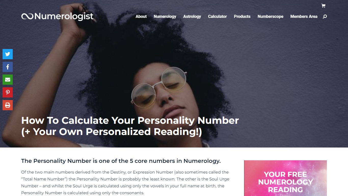 All about YOU - The Personality Number - Numerologist